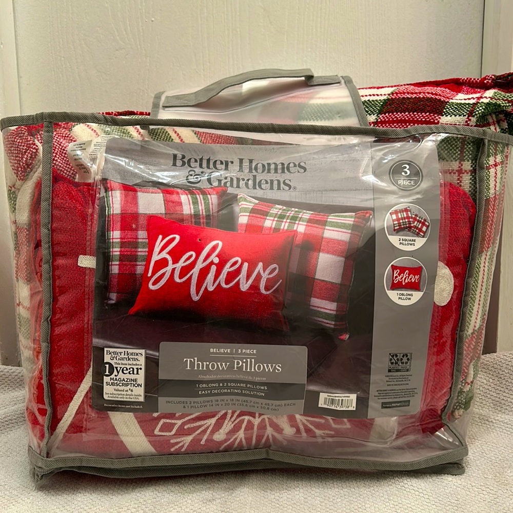 3-Piece set Throw pillows